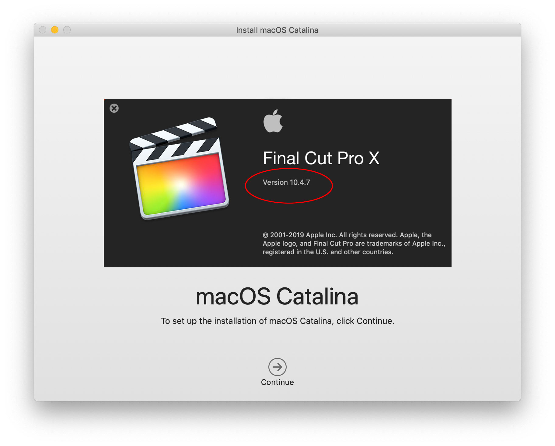 latest final cut pro for mac os x 10.7.5